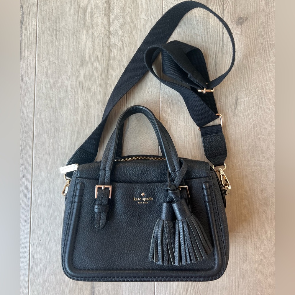 KATE SPADE New York Orchard Street Elowen BLACK Small Satchel